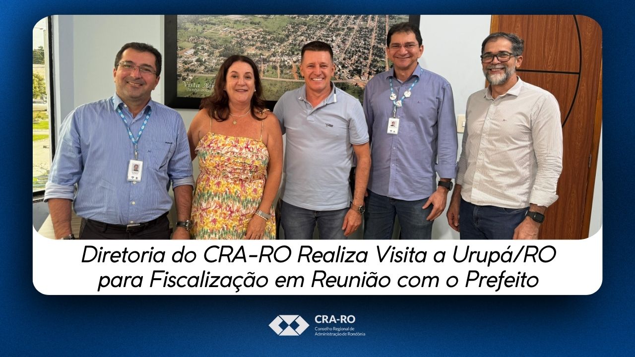 Read more about the article Diretoria do CRA-RO Realiza Visita a Urupá/RO para Fiscalização em Reunião com o Prefeito