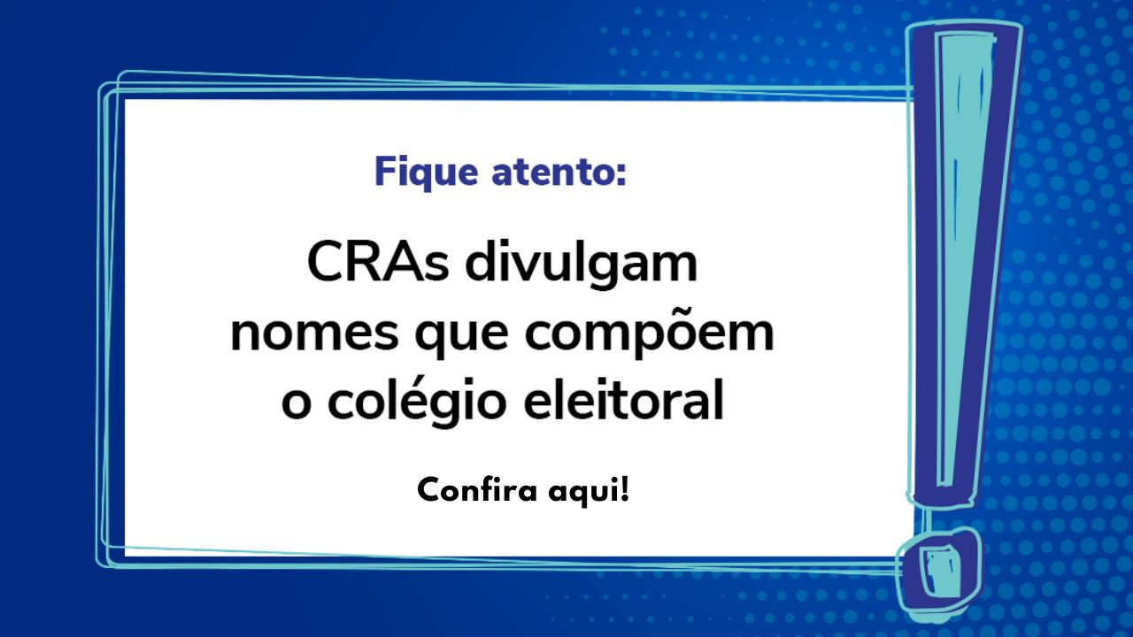 You are currently viewing CRA-RO Divulga Nomes que Compõem o Colégio Eleitoral